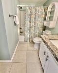 Private Master Bathroom- Shower/Tub Combo